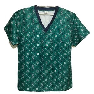 Seattle Mariners Unisex V- Neck Short Sleeve Multi Color Shirt Small/ Medium